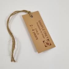 rectangle hang tags