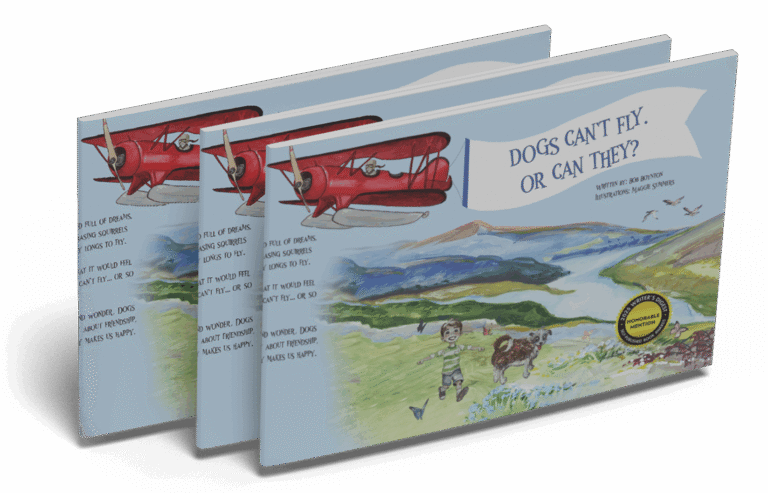 Bob Boynton Book Cover dogs cant fly or can they 2