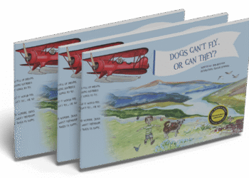 Bob Boynton Book Cover dogs cant fly or can they