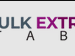 Bulk extract