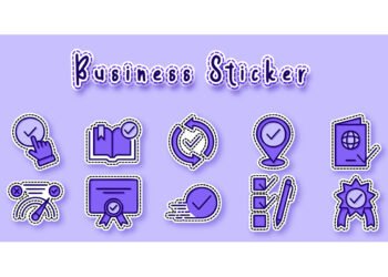 Business Sticker Graphics 18696055 1