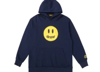 Explore Drew Clothing Apparel for Stylish Drew House Fashion Looks Drew House Hoodie Navy Blue.jpeg 430x430 1