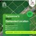 Green and Black Illustrative Real Estate Plot Advertisement Instagram Post 2