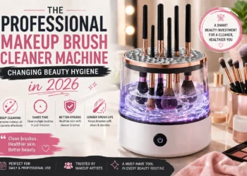 Professional makeup brush cleaner machine