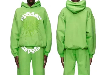 imgi 44 Sp5der Mens Hoodie Green Streetwear Sweatshirt Pure Cotton Oversized Pullover