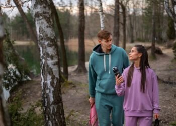 medium shot fit couple outdoors 1 1 2 1
