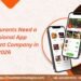 restaurants app development company
