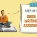 step by step guide to writing an assignment
