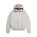 6PM COLLEGE LETTER HOODIE SMOKE GREY
