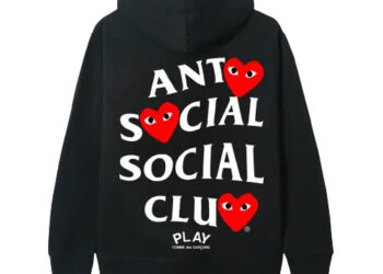 ASSC X COMME des GARCONS Black Hoodie