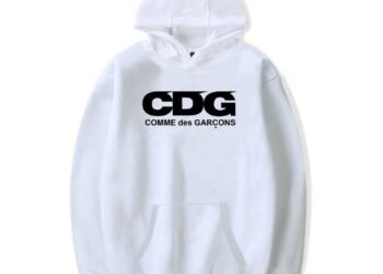CDG Comme Des Garcons Hoodie White