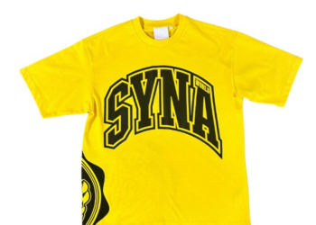 COLLEGE TEE – YELLOW