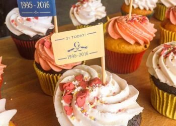 Custom Printed Cupcake Flags for Brand Promotion…
