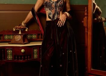 Designer Drape Saree