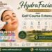 HydraFacial with Booster Serums near Golf Course Extension
