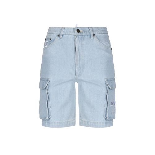Karl Kani Shorts: The Perfect Blend of Streetwear Style and Everyday Comfort Karl Kani Light Blue Retro Cargo Shorts 1