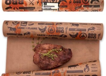 LOKYOs printed butcher paper rolls are made from…