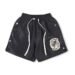 Saint Vanity Black Nylon Shorts