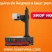 maquina de limpeza a laser portatil