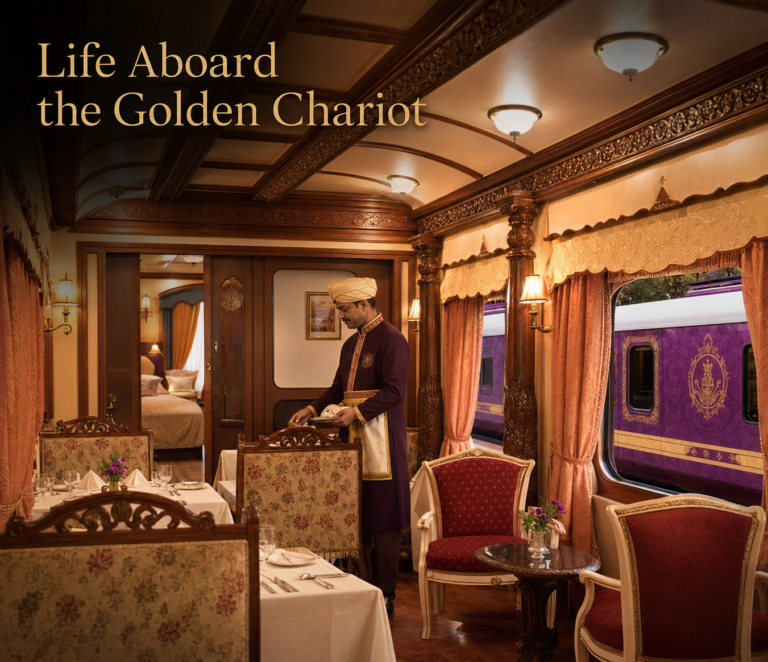 Golden Chariot India: Three Routes, Countless Stories Life Aboard the Golden Chariot