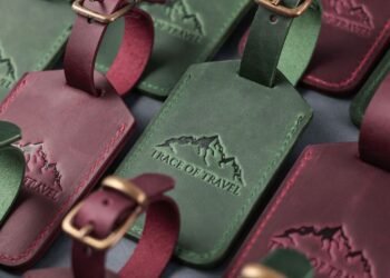 Custom leather tags
