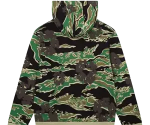 Green Camo Cotton Wreath Zipper Hoodie Back Green 300x300 1