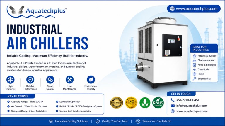 Industrial air chillers for efficient cooling 1