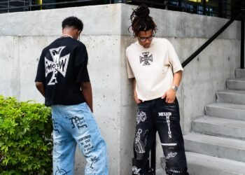 Mixed Emotion Blue Canvas Denim2