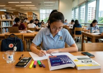 How to Get Maximum Results from Your ACT Test Prep Plan Singapore student studying for exam 202607241401 1