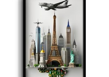 How to Mix and Match Wall Art Styles Without It Looking Chaotic SkylineWorldExplorer TravelWallArt 1