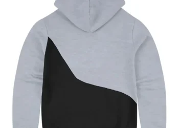 Syna: The Rising Streetwear Movement Redefining Modern Fashion Syna Slice Hood Grey Marl back side