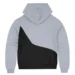 Syna Slice Hood Grey Marl back side