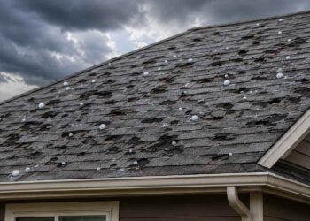 hail damage roof repair 1