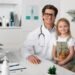 young girl pediatrician s office physical examination 1