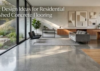 Best Design Ideas for Residential Polished Concrete Flooring