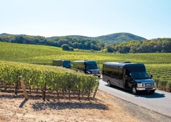 Best Sonoma party bus rental Ambassador Limousines