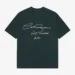 Cole Buxton signature t shirt forest green AW23VSTS001 610 XS1 1
