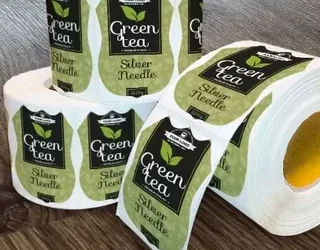 Custom Die Cut Roll Label