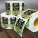 Custom Die Cut Roll Label