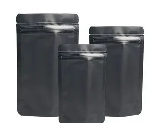Durable Custom Black Mylar Bags