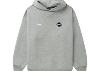 F.C. Real Bristol Grey Tech Team Baggy Hoodie