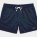 Noah Athletic Swim Shorts Blue front