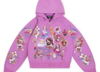 Righteous Risen King Zip Up Hoodie Purple front 430x430 1