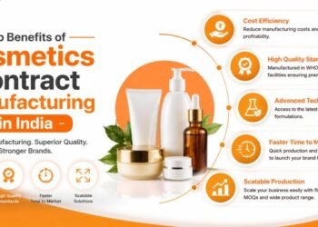 Top Benefits of Cosmetics Contract Manufacturing in India