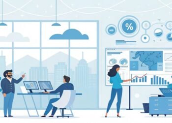 Salesforce Consulting & Implementation Guide for Businesses a modern professional corporate illustration repr