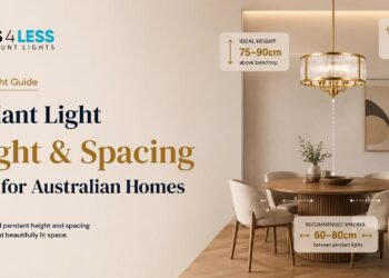 compressed Pendant Light Height Spacing Guide for Australian Homes11