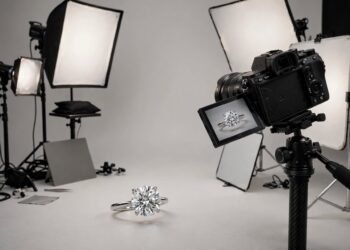 diamond ring macro studio setup