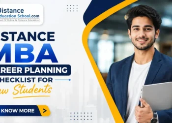 distance mba career planning checklist for new students