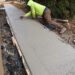 sidewalk finishing
